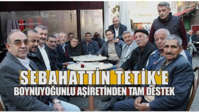 SEBAHATTİN TETİK, ÇİFTELER BELEDİYESİ ADAY ADAYLIĞINI AÇIKLADI..