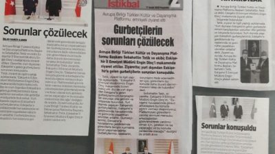 BAŞKAN GURBETÇİLERİN SORUNLARINI ÇÖZMEYE DEVAM EDİYOR…