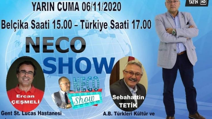 Dr. Ercan Çeşmeli ile birlikte Necdet Karataş’lının konuğu olacağız.