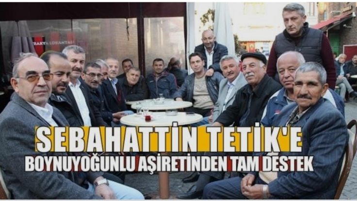 SEBAHATTİN TETİK, ÇİFTELER BELEDİYESİ ADAY ADAYLIĞINI AÇIKLADI..