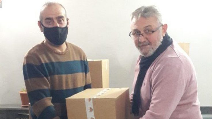 Covid19 mücadele döneminde başkanımız SEBAHATTİN TETİK yine iş başında…