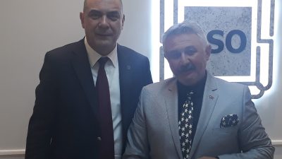 Başkanımız Eskişehir Sanayi Odası Başkanı CELALETTİN KESİKBAŞ ile görüşmesi..