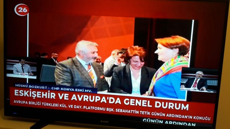 Avrupa Birliği Başkanımız Sebahattin Tetik Kanal 26 da Erhan Tuncel’in konuğu olarak katıldığı program Ünlü İş adamlarının ve başkanların da yayına bağlanmasıyla ilgiyle izlendi..