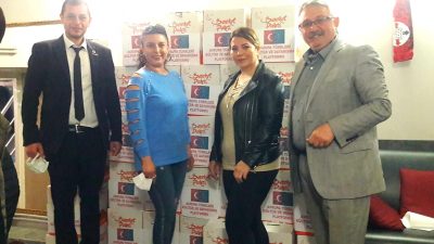 Platformumuzun yönetiminde ve üyesi olan EMİNE ve METİN YILDIRIM çiftinden aldığımız destekle pandemi döneminde erzak kolilerimiz tüm hızıyla ihtiyaç sahilerine ulaşmaya devam ediyor…