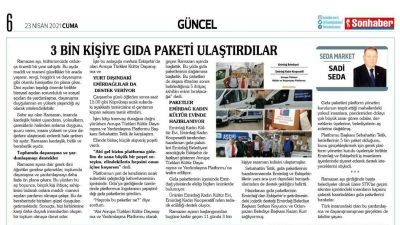 Eskişehir basınının sevilen gazetecilerinden SADİ SEDA ve SONER YÜKSEL bizi onure  ederek kendi köşelerinde yer verdiler..