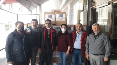 Avrupa Türkleri Platformu olarak tüm hızıyla erzak dağıtımına devam ediyoruz..