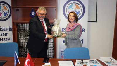 Eskişehir Kent Konseyi Başkanı NURAY AKÇASOY ile olan toplantımız..