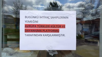 Avrupa Platformu olarak Eskişehir Odunpazarı AŞEVİ’nde 2300 haneye ulaşacak şekilde yemek dağıtımını gerçekleştirdik..