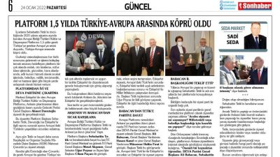 Avrupa Platformu her parti liderleri ile eşit şekilde görüşmelere devam ediyor..